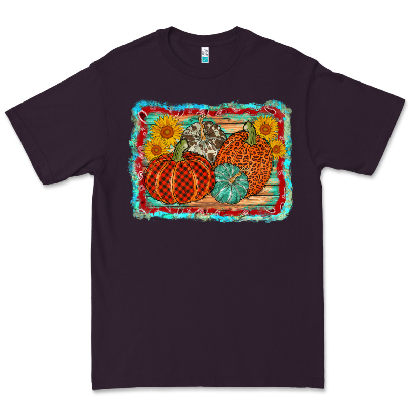 Pumpkin Sunflower Premium Tee by AdoDesignShop | Teevron