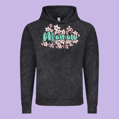 Mamaw Vintage Hoodie Designed By Maliassmallbusiness