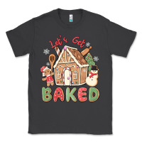 Smoke let's get baked Classic Tee - MaliasSmallBusiness