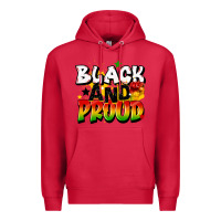 Cardinal black and proud Premium Hoodie - CowGirlArtShop