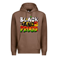 Chestnut black and proud Premium Hoodie - CowGirlArtShop