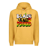 Mustard black and proud Premium Hoodie - CowGirlArtShop
