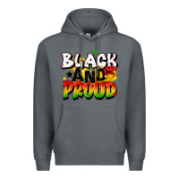 Rock black and proud Premium Hoodie - CowGirlArtShop