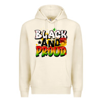 Black And Proud Premium Hoodie | Teevron