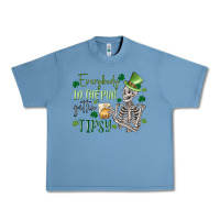 Pebble Blue everybody in the pub gettin' tipsy Urban Heavy Tee - MaliasSmallBusiness