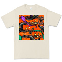 Bone halloween witch hats leopard seamless pattern Premium Tee - BundleAndBundleShop