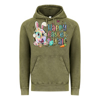 Vintage Olive happy easter y'all Vintage Hoodie - MaliasSmallBusiness