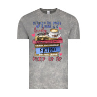 Cloud Rock between the pages of a book is lovely place to be Vintage Tee - MaliasSmallBusiness