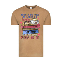 Vintage Camel between the pages of a book is lovely place to be Vintage Tee - MaliasSmallBusiness