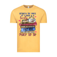 Vintage Mustard between the pages of a book is lovely place to be Vintage Tee - MaliasSmallBusiness