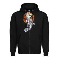Black Laika, space traveler Zipper Hoodie - Bettercallsaul