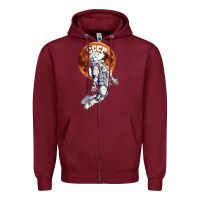 Laika, Space Traveler Zipper Hoodie | Teevron