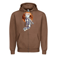 Chestnut Laika, space traveler Zipper Hoodie - Bettercallsaul