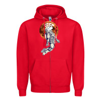 Red Laika, space traveler Zipper Hoodie - Bettercallsaul