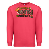 Cardinal flannels boots and bonfires Premium Sweatshirt - CowGirlArtShop