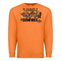 Carrot flannels boots and bonfires Premium Sweatshirt - CowGirlArtShop