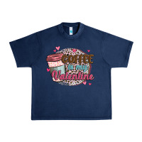 Navy coffee is my valentine Urban Heavy Tee - MaliasSmallBusiness