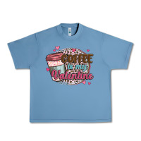 Pebble Blue coffee is my valentine Urban Heavy Tee - MaliasSmallBusiness