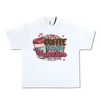 White coffee is my valentine Urban Heavy Tee - MaliasSmallBusiness