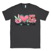 Smoke peace love books Classic Tee - MaliasSmallBusiness