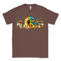 Chestnut hippie soul leopard sunflower Classic Tee - JahusDesignShop