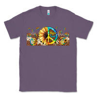 Lavender hippie soul leopard sunflower Classic Tee - JahusDesignShop