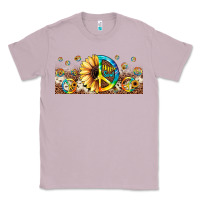 Lilac hippie soul leopard sunflower Classic Tee - JahusDesignShop