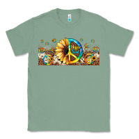 Sage hippie soul leopard sunflower Classic Tee - JahusDesignShop