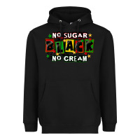 Black no sugar no cream black Heavyweight Hoodie - CowGirlArtShop