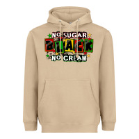 Mushroom no sugar no cream black Heavyweight Hoodie - CowGirlArtShop