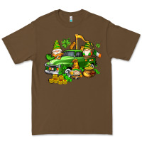 Cacao st patricks gnomes  with farm truck Premium Tee - AdoDesignShop