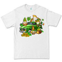 White st patricks gnomes  with farm truck Premium Tee - AdoDesignShop