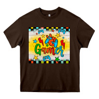 Chocolate Brown gamer Heavy Core Tee - JahusDesignShop