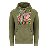 Vintage Olive peeps season mode on Vintage Hoodie - MaliasSmallBusiness