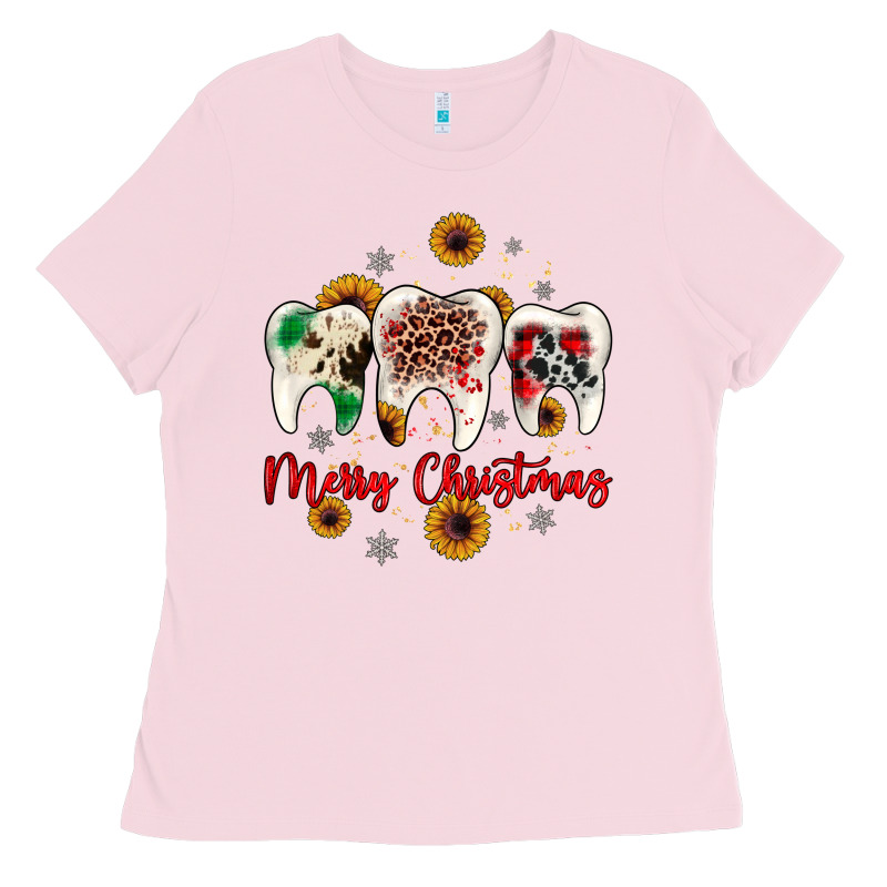 Dental Merry Christmas Ladies Tee by JahusDesignShop | Teevron