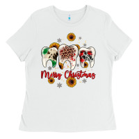 White dental merry Christmas Ladies Tee - JahusDesignShop
