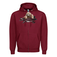Burgundy Speed is Relative Zipper Hoodie - Bettercallsaul