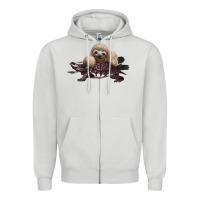 Dove Grey Speed is Relative Zipper Hoodie - Bettercallsaul