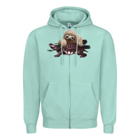 Seafoam Speed is Relative Zipper Hoodie - Bettercallsaul