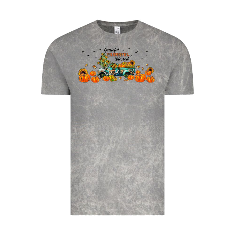 Grateful Thankful Blessed Vintage Tee by JahusDesignShop | Teevron