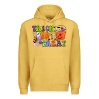 Antique Gold trick or treat Premium Hoodie - CowGirlArtShop