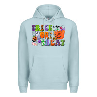 Blue Mist trick or treat Premium Hoodie - CowGirlArtShop