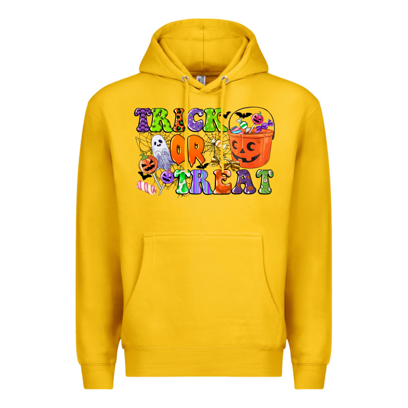 Trick Or Treat Premium Hoodie by CowGirlArtShop | Teevron