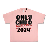 Salmon only child expiring 2024 Urban Heavy Tee - MaliasSmallBusiness
