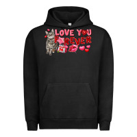 Pigment Black love you forever Urban Hoodie - FaDigitalArtStudio