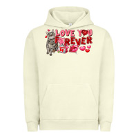 Pigment Pistachio love you forever Urban Hoodie - FaDigitalArtStudio