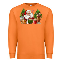 Carrot santa coffee cups christmas Premium Sweatshirt - CowGirlArtShop
