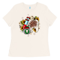 Bone Christmas dental sunflower Ladies Tee - JahusDesignShop