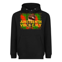 Black juneteenth vibes only Heavyweight Hoodie - CowGirlArtShop