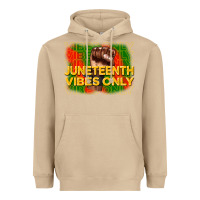 Mushroom juneteenth vibes only Heavyweight Hoodie - CowGirlArtShop